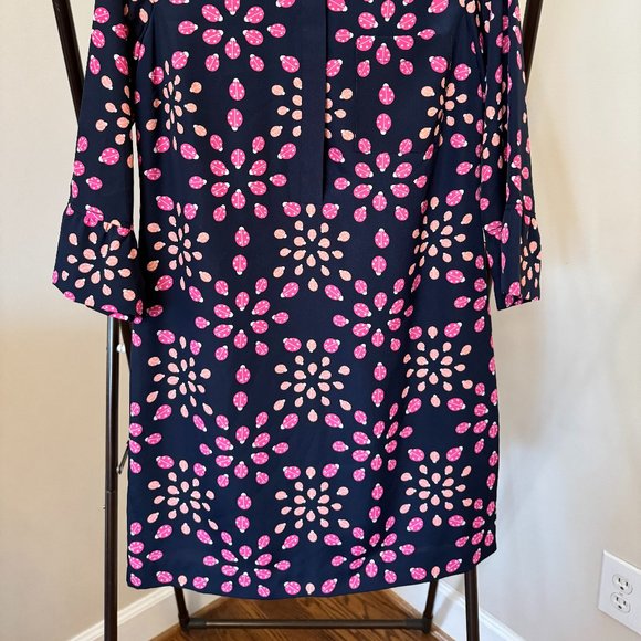 crown & ivy Ladybug Dress Size 2P Navy - Picture 2 of 5